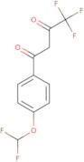 1-[4-(Difluoromethoxy)phenyl]-4,4,4-trifluorobutane-1,3-dione