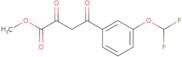 Methyl 4-(3-(difluoromethoxy)phenyl)-2,4-dioxobutanoate