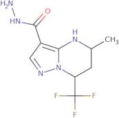 5-Methyl-7-trifluoromethyl-4,5,6,7-tetrahydro-pyrazolo[1,5- A ]pyrimidine-3-carboxylic acid hydraz…
