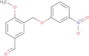 4-Methoxy-3-[(3-nitrophenoxy)methyl]benzaldehyde