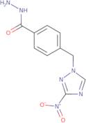 4-[(3-Nitro-1H-1,2,4-triazol-1-yl)methyl]benzohydrazide