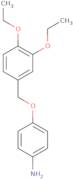 4-[(3,4-Diethoxyphenyl)methoxy]aniline