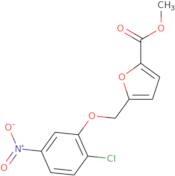 5-(2-Chloro-5-nitro-phenoxymethyl)-furan-2-carboxylic acid methyl ester