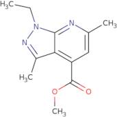 Methyl 1-ethyl-3,6-dimethyl-1H-pyrazolo[3,4-b]pyridine-4-carboxylate