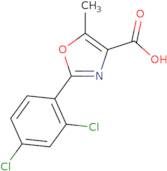 2-(2,4-Dichlorophenyl)-5-methyl-1,3-oxazole-4-carboxylic acid