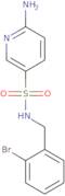 6-Amino-N-[(2-bromophenyl)methyl]pyridine-3-sulfonamide