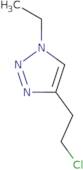 4-(2-Chloroethyl)-1-ethyl-1H-1,2,3-triazole