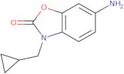 6-Amino-3-(cyclopropylmethyl)-2,3-dihydro-1,3-benzoxazol-2-one