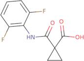 1-[(2,6-Difluorophenyl)carbamoyl]cyclopropane-1-carboxylic acid