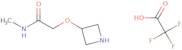 2-(Azetidin-3-yloxy)-N-methylacetamide, trifluoroacetic acid