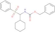 Benzyl N-[cyclohexyl(phenylsulfonyl)methyl]-carbamate