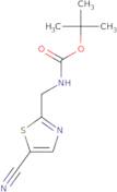 tert-Butyl ((5-cyanothiazol-2-yl)methyl)carbamate