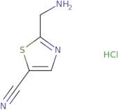 2-Aminomethyl-thiazole-5-carbonitrile hydrochloride