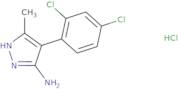 4-(2,4-Dichlorophenyl)-3-methyl-1H-pyrazol-5-amine hydrochloride