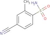 4-Cyano-2-methylbenzene-1-sulfonamide