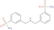 3-({[(3-Sulfamoylphenyl)methyl]amino}methyl)benzene-1-sulfonamide