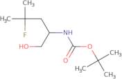 (S)-tert-Butyl (4-fluoro-1-hydroxy-4-methylpentan-2-yl)carbamate