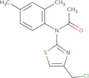 N-[4-(Chloromethyl)-1,3-thiazol-2-yl]-N-(2,4-dimethylphenyl)acetamide