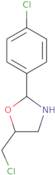 5-(Chloromethyl)-2-(4-chlorophenyl)-1,3-oxazolidine