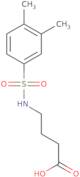 4-(3,4-Dimethylbenzenesulfonamido)butanoic acid