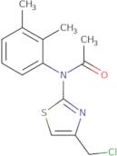 N-[4-(Chloromethyl)-1,3-thiazol-2-yl]-N-(2,3-dimethylphenyl)acetamide