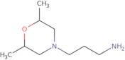 3-[Cis-2,6-dimethyl-4-morpholinyl]-1-propanamine