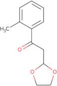 2-(1,3-Dioxolan-2-yl)-1-(2-methylphenyl)-ethanone