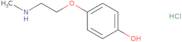 4-[2-(Methylamino)ethoxy]phenol hydrochloride