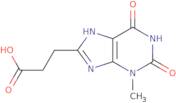 3-(3-Methyl-2,6-dioxo-2,3,6,7-tetrahydro-1H-purin-8-yl)propanoic acid