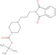 4-[3-(1,3-Dioxo-1,3-dihydro-isoindol-2-yl)-propyl]piperazine-1-carboxylic acid tert-butyl ester
