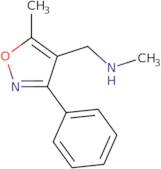 Methyl[(5-methyl-3-phenyl-1,2-oxazol-4-yl)methyl]amine