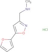 {[5-(Furan-2-yl)-1,2-oxazol-3-yl]methyl}(methyl)amine hydrochloride