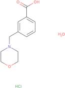 3-(Morpholin-4-ylmethyl)benzoic acid hydrochloride hydrate