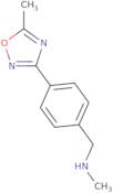 N-Methyl-1-[4-(5-methyl-1,2,4-oxadiazol-3-yl)phenyl]methylamine