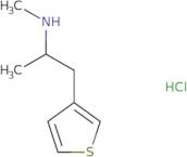 Methyl[1-(thiophen-3-yl)propan-2-yl]amine hydrochloride