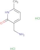 3-(Aminomethyl)-6-methyl-1,2-dihydropyridin-2-one dihydrochloride