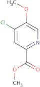 methyl 4-chloro-5-methoxypyridine-2-carboxylate