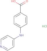 4-[(Pyridin-4-yl)amino]benzoic acid hydrochloride