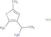 1-(2,5-Dimethylthiophen-3-yl)ethan-1-amine hydrochloride