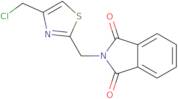 2-{[4-(Chloromethyl)-1,3-thiazol-2-yl]methyl}-2,3-dihydro-1H-isoindole-1,3-dione