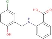 2-{[(5-Chloro-2-hydroxyphenyl)methyl]amino}benzoic acid