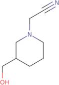 3-(hydroxymethyl)-1-piperidineacetonitrile