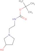 tert-Butyl 2-(3-hydroxypyrrolidin-1-yl)ethylcarbamate