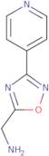 [3-(Pyridin-4-yl)-1,2,4-oxadiazol-5-yl]methanamine