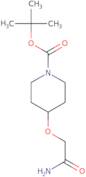 4-Carbamoylmethoxy-piperidine-1-carboxylic acid tert-butyl ester