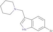 6-Bromo-3-(piperidin-1-ylmethyl)-1H-indole