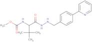 (S)-Methyl (3,3-dimethyl-1-oxo-1-(2-(4-(pyridin-2-yl)benzyl)hydrazinyl)butan-2-yl)carbamate