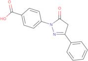 4-(5-Oxo-3-phenyl-4,5-dihydro-1H-pyrazol-1-yl)benzoic acid