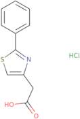 (2-Phenyl-1,3-thiazol-4-yl)acetic acid hydrochloride