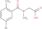 2-[1-(5-Bromo-2-methylphenyl)-N-methylformamido]acetic acid